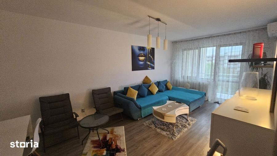 Apartament cu 2 camere decomandat, mobilat în Metalurgiei