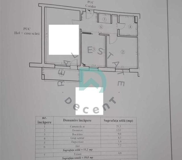 2 camere, nou, decomandat, Coresi - 12