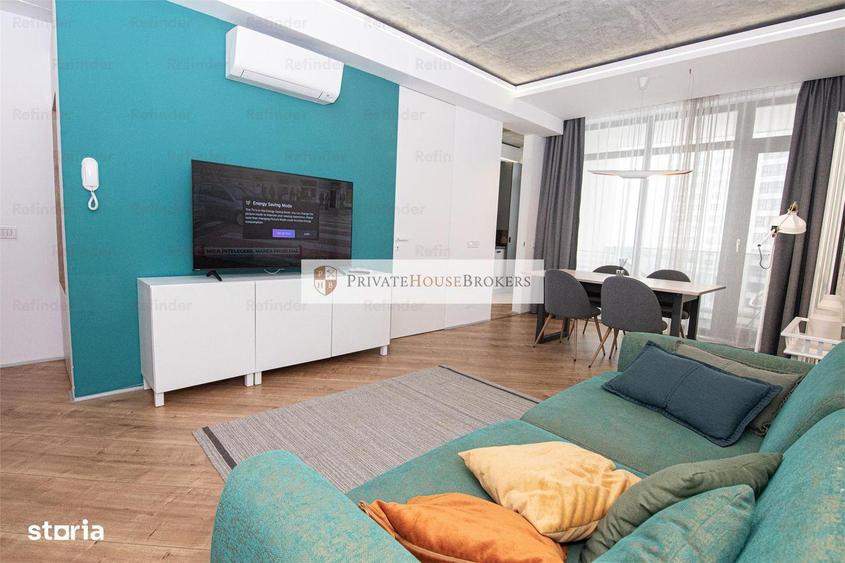 Apartament cu 2 camere decomandat, mobilat în Tei