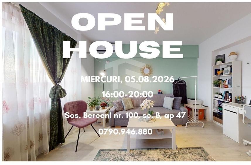 Apartament cu 2 camere decomandat, mobilat în Berceni