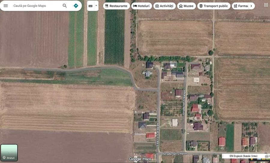Teren de 1044 mp, în Munteni