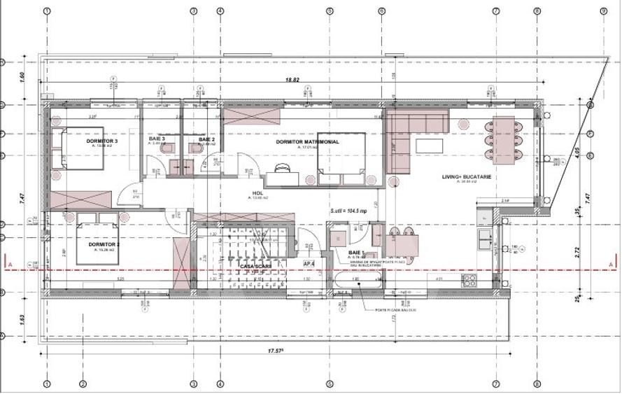 Penthouse cu 4 camere decomandat în Arhitecților - Calea Cisnădiei