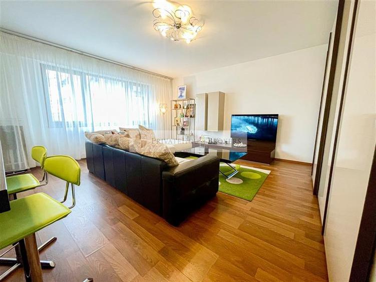 Apartament cu 2 camere semidecomandat, mobilat în Băneasa