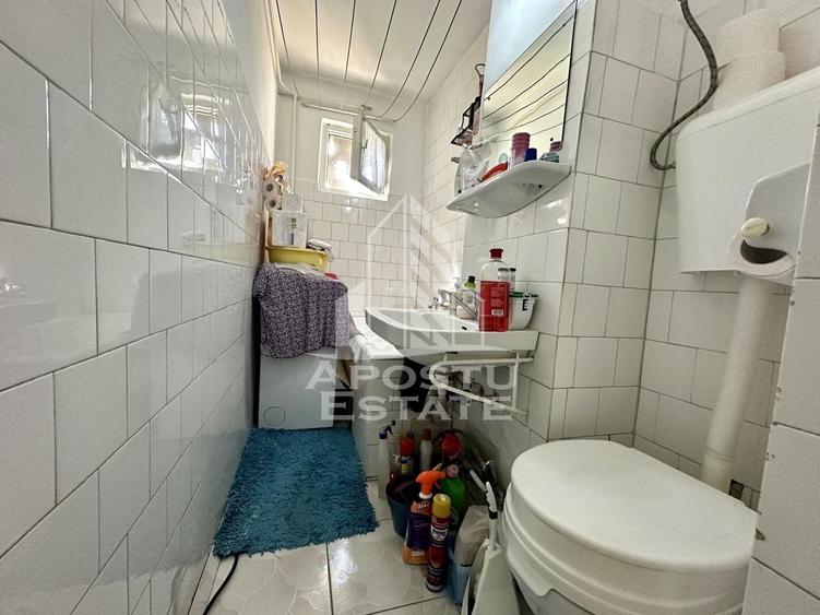 Apartament cu 2 camere nedecomandat, mobilat în Spitalul Județean