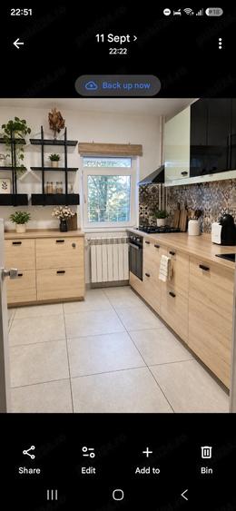 Apartament cu 3 camere decomandat, mobilat în Tei