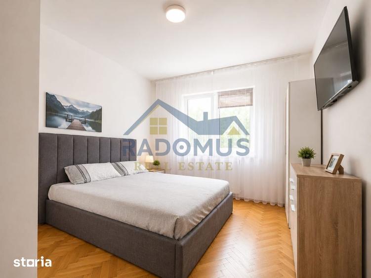 Apartament cu 2 camere semidecomandat, mobilat în Nord