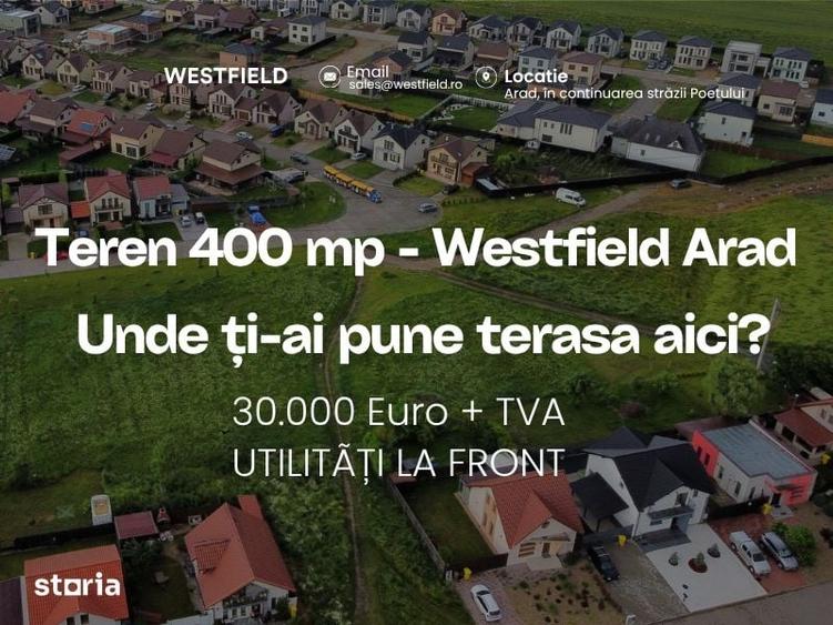 Teren 400 mp in Arad proiecteaza-?i casa de vis. - 8