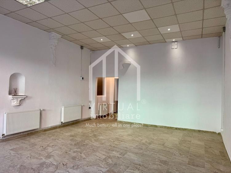 Spațiu comercial, de 57 mp, în Orașul de Jos