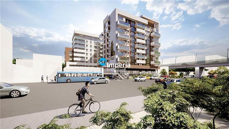 Apartament cu 3 camere decomandat în Gară