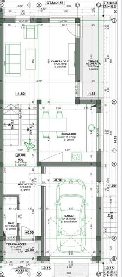Duplex cu 6 camere cu Canalizare în Mănăștur