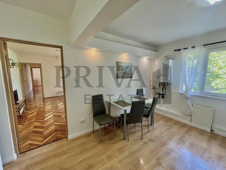 Apartament cu 3 camere semidecomandat, mobilat în Circumvalațiunii