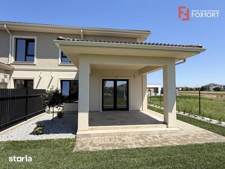 Duplex cu 442 mp teren | Dumbravita | Terase din travertin | Scara lem - 1