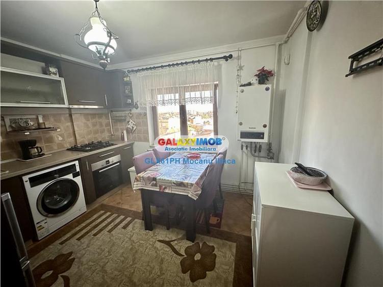 Apartament cu 3 camere decomandat, mobilat în Cantacuzino