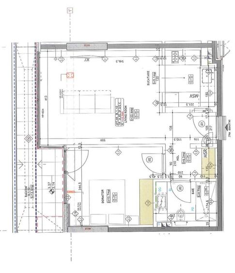 Apartament cu 2 camere decomandat, mobilat în Lacul Tei