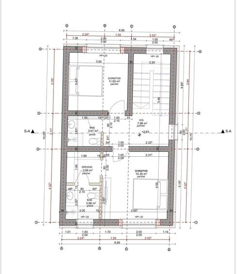 Casă cu 4 camere cu Teren 375 Mp în Lipovei