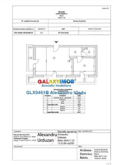 Apartament cu 2 camere decomandat în Apărătorii Patriei