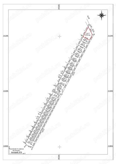 Berceni - zona Mamina - LAKE GARDEN, 816 mp. teren exceptional Lot 1 - 9