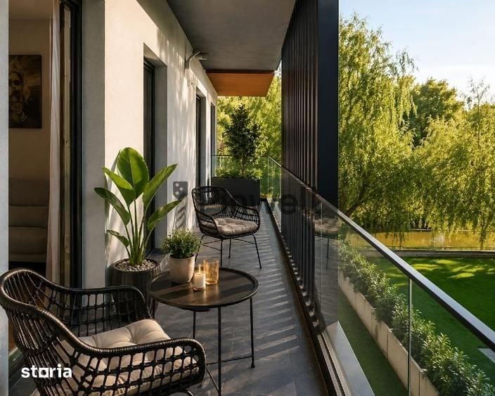 Apartament 3 camere-lux-Belair Lake Pipera-vedere lac-parcare inclusa - 12