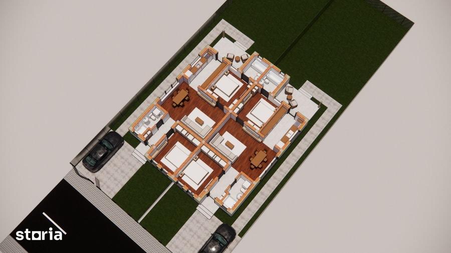 Duplex pe parter Zona Foarte Buna- Toate utilitatile - 141.000 Euro - 5
