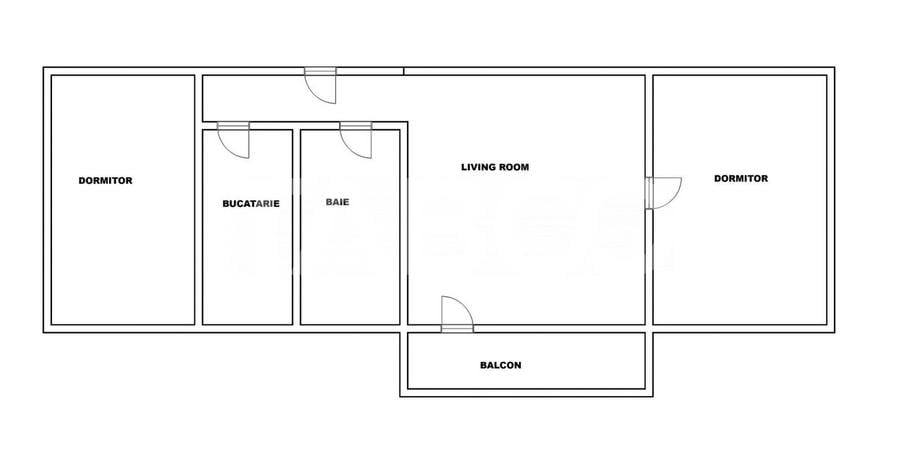 Apartament cu 3 camere de vanzare etaj 3 balcon Mihai Viteazul Sibiu - 2