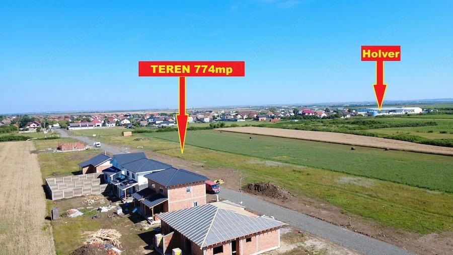 Teren de 774 mp, în Remetea Mare