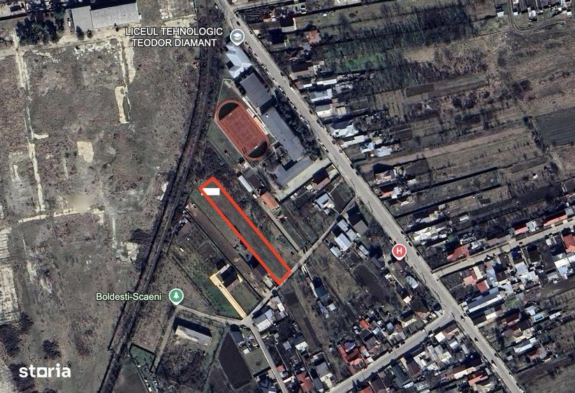 Teren de 2623 mp, în Boldești