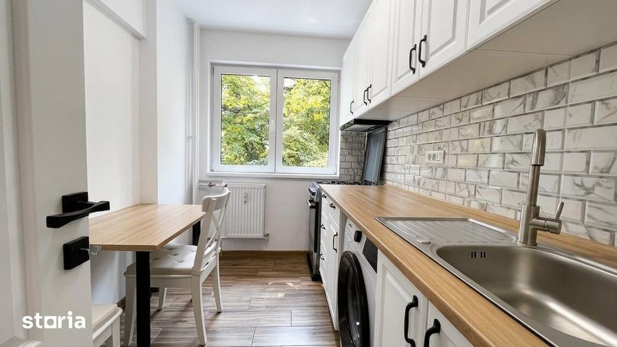 Apartament cu 2 camere semidecomandat, mobilat în Bucureștii Noi