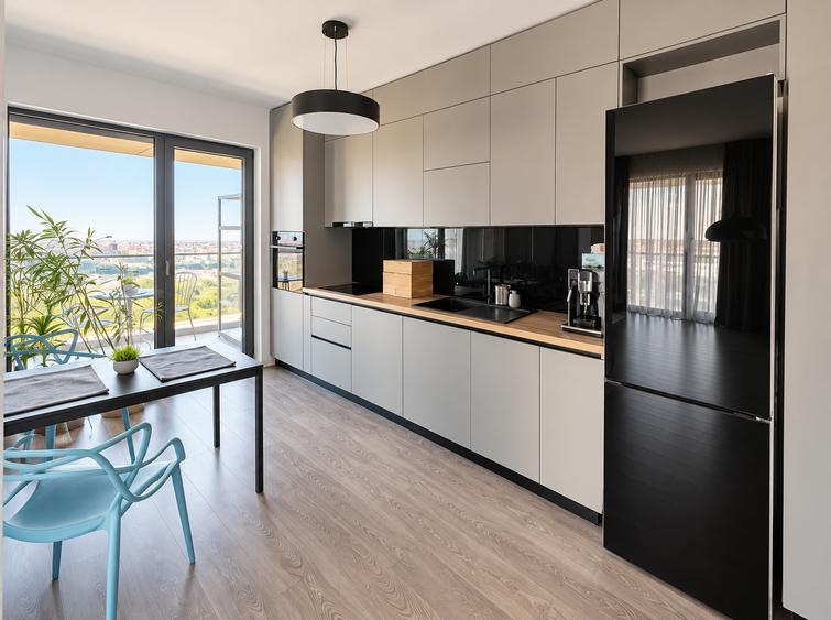 Apartament cu 2 camere semidecomandat în Pipera