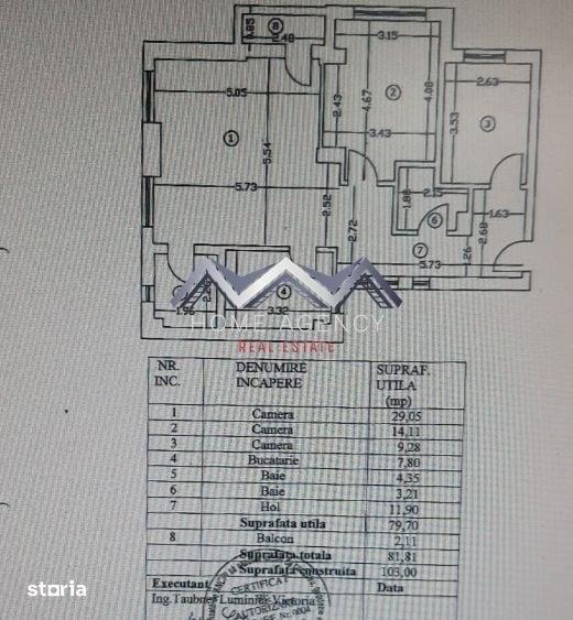 Apartament cu 3 camere în Bucureștii Noi