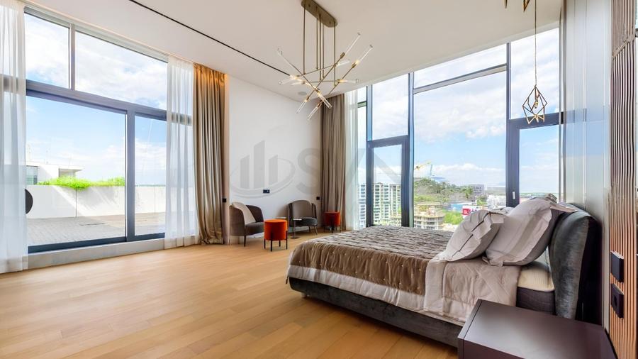 Apartament cu 4 camere decomandat, mobilat în Herăstrău