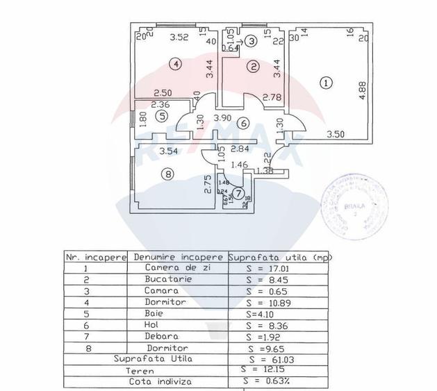 Apartament cu 3 camere de vanzare in zona Radu Negru I Braila - 2
