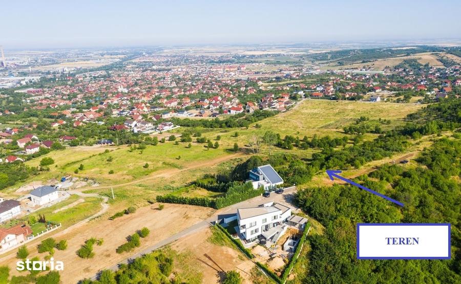 Teren de 1694 mp, în Oncea