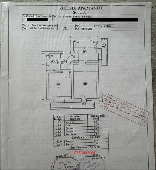 Apartament cu 2 camere decomandat, mobilat în Dristor