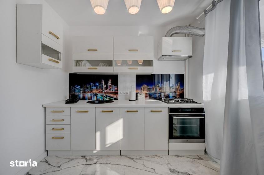 Apartament cu 2 camere, mobilat în Obor
