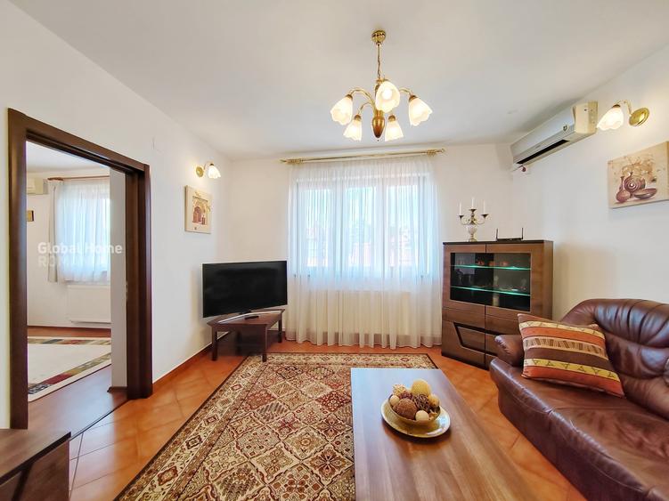 Apartament cu 3 camere semidecomandat, mobilat în Dorobanți