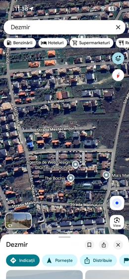 Teren Construcții intravilan de 976 mp, în Dezmir
