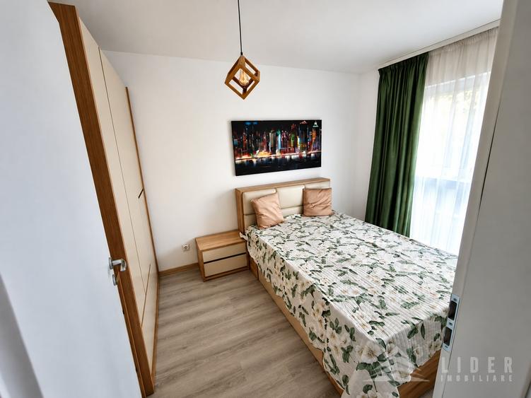 Apartament cu 2 camere semidecomandat, mobilat în Florești