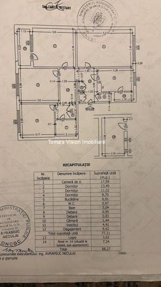 Vanzari Apartamente 4 camere CARTIERE BRANCOVEANU - 11