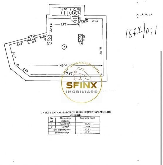 Spațiu comercial, de 162 mp, în Ultracentral
