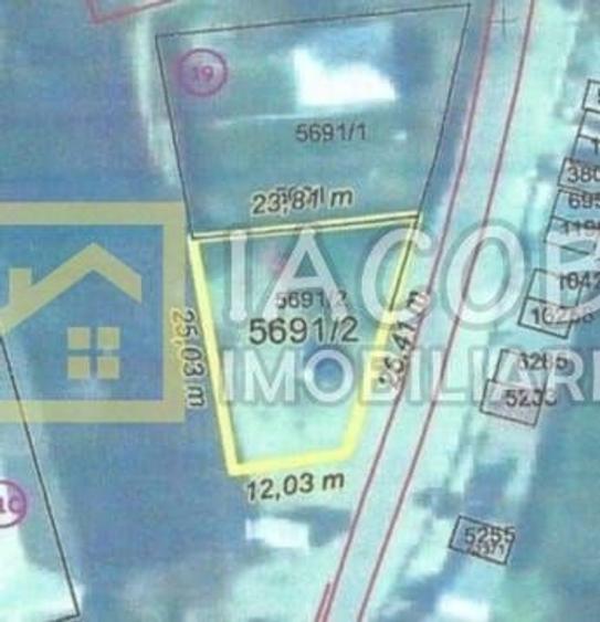 Teren Construcții intravilan de 442 mp, în Cornișa