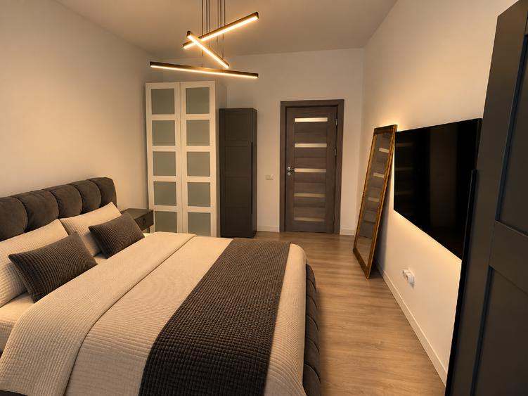 Apartament cu 2 camere, mobilat în Kamsas