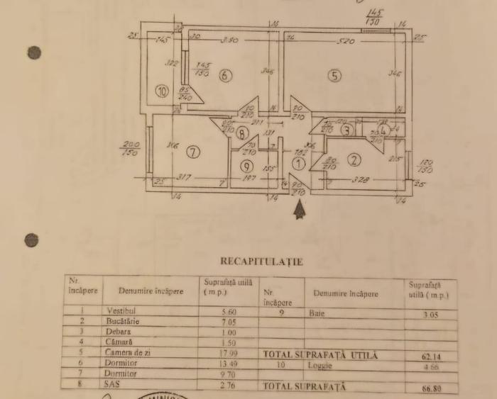 3 camere de renovat  /investitie  Bulevardul Brancoveanu - 13