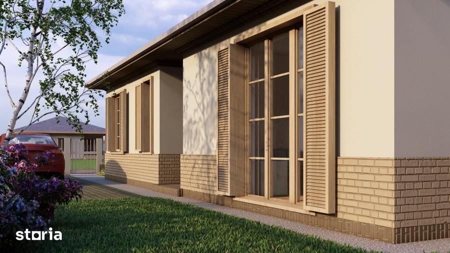 Casă cu 4 camere cu Teren 300 Mp în Odăi