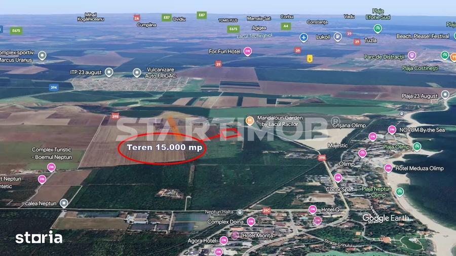 Teren ideal investitie litoral zona statiunii Olimp - 4