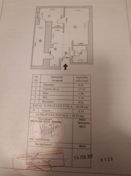 Apartament cu 2 camere semidecomandat, mobilat în Grozăvești