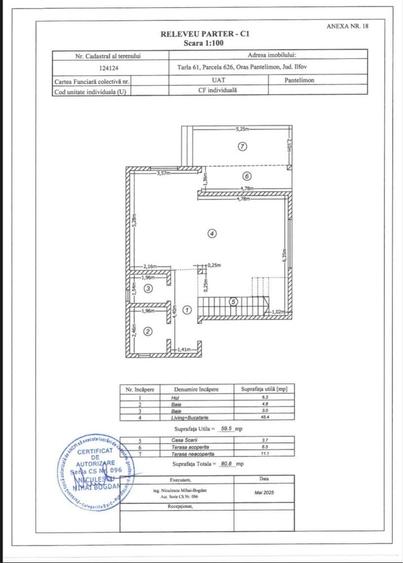 Casă cu 4 camere în Central