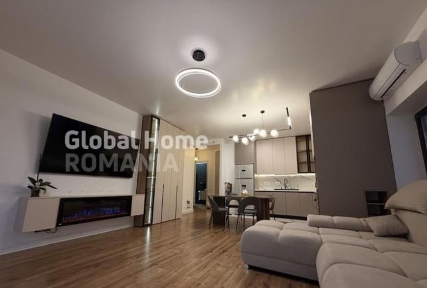 Apartament cu 2 camere semidecomandat, mobilat în 1 Mai