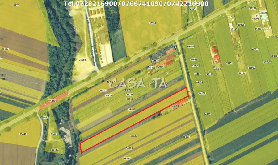 Teren Construcții intravilan de 7500 mp, în Bălești