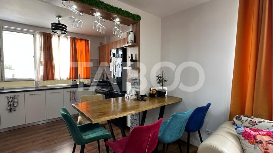 Apartament cu 3 camere decomandat, mobilat în Arhitecților - Calea Cisnădiei