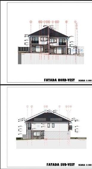 Duplex cu 4 camere cu Canalizare în Borhanci